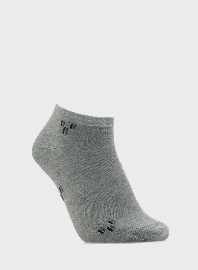 Seventy Five Basics 3 Pack Of Socks