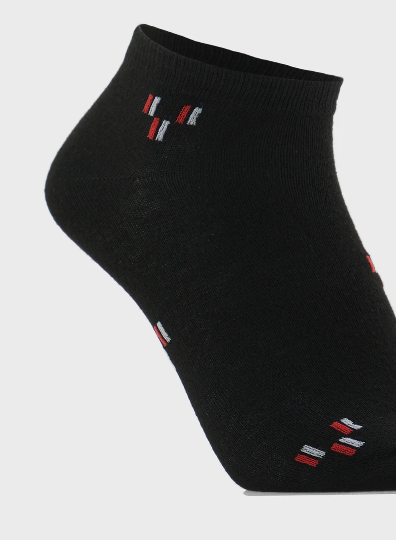 Seventy Five Basics 3 Pack Of Socks