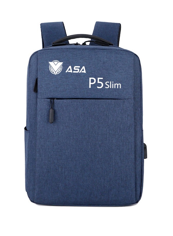 ASA Carrying Case For PS5 Slim Edition Console, Backpack Storage Bag Protection For PS5 Slim, Controllers, Base and Accessories, Shockproof, Waterproof and Scratchproof - Image 3