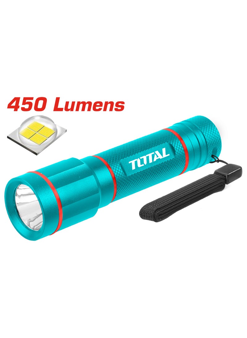 توتال مجموعة أدوات قياس المسافة بالليزر 3 في 1 من توتال (نطاق 100 متر) - تتضمن شريط قياس رقمي بالليزر (بدقة ±2 مم)، ومستوى يدوي صغير مغناطيسي، ومصباح يدوي عالي السطوع بقوة 250 لومن - TOS251003 - Image 5