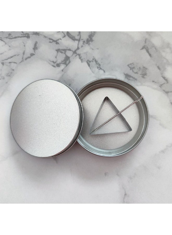 Bukela 6 Pack Korean Candy Making Tools, Stainless Steel Cookie Cutters Biscuit Molds, Sugar Game Kit, Umbrella Triangle Star Round Baking Cake Molds for Party Sugar Game Cookie ﻿ - Image 4