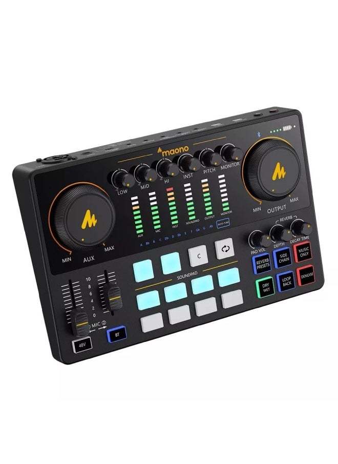 Maono - Microphone Caster E2 podcasting console - AME2 - Image 1