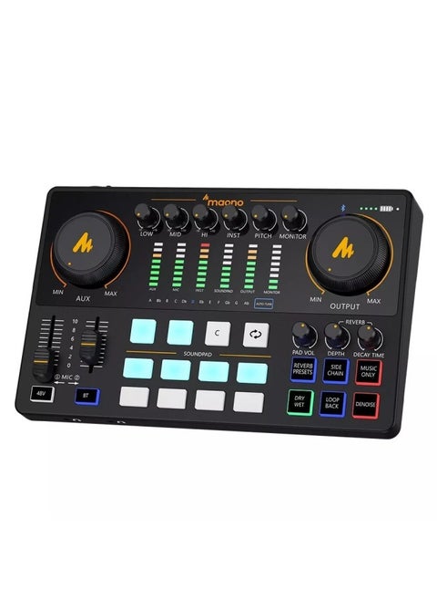 Microphone Caster E2 podcasting console - AME2