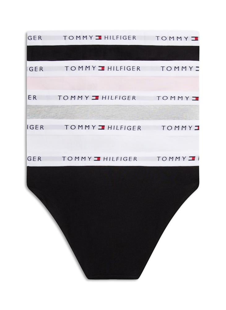 TOMMY HILFIGER 5-Pack Signature Repeat Logo Waistband Briefs - Image 2