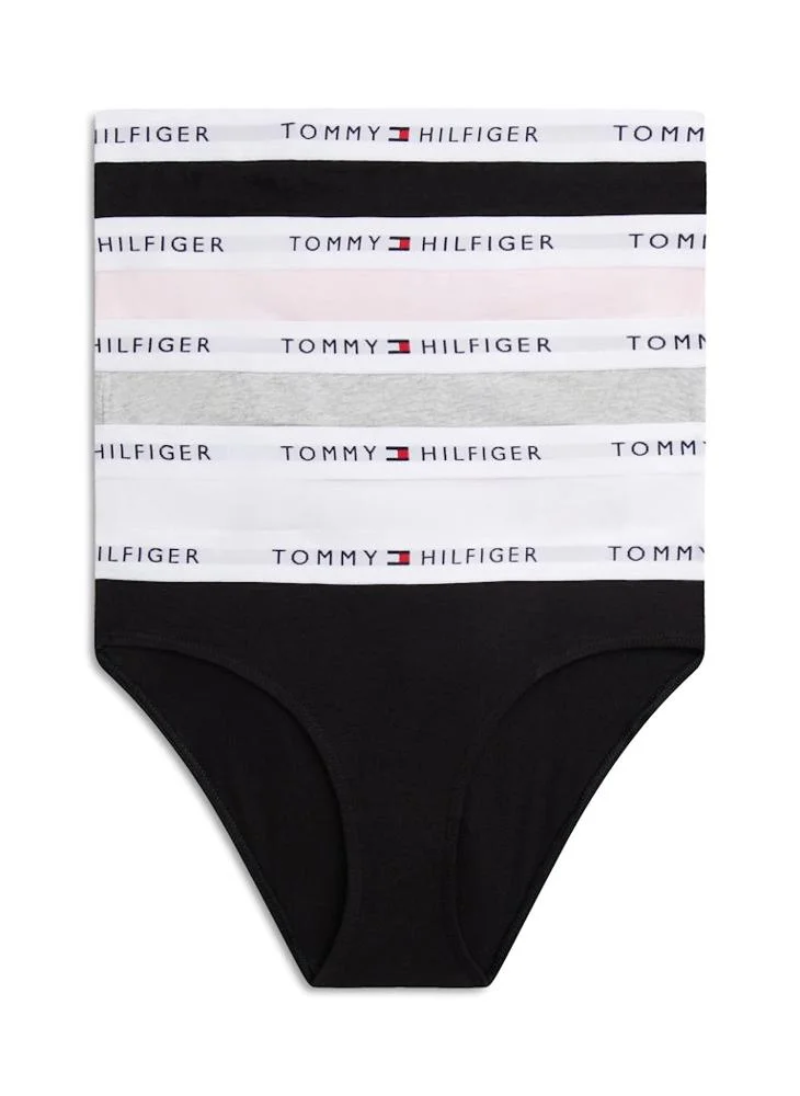 TOMMY HILFIGER Kids 5 Pack Logo Band Bikini