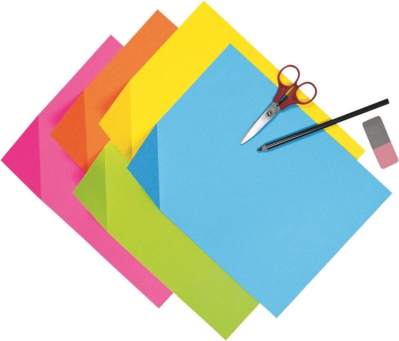 PACON Super Bright Tagboard - Assorted Colors for Craft Projects - Image 2