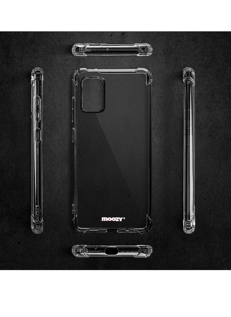 ELTRAZONE Samsung Galaxy A71 Case Cover Protective Shock Absorption Bumper soft Transparent Case (Clear) - Image 5