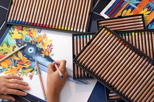 Caran D'ache Luminance 6901 Pencils - Buff Titanium (6901.801) - Image 5