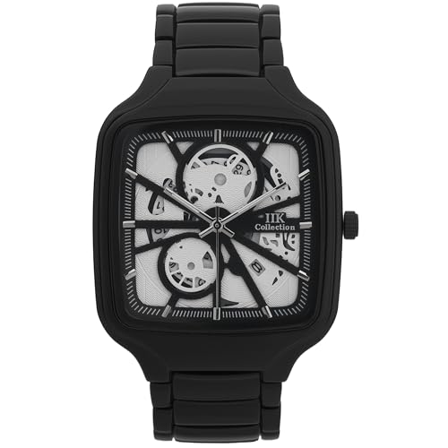 IIK COLLECTION Watch for Man Stainless Steel Chain|Long Battery Life with Long Lasting Polish Water Resistance| Trendy Design| Push Button Lock Durable Watch for Boys - Image 1
