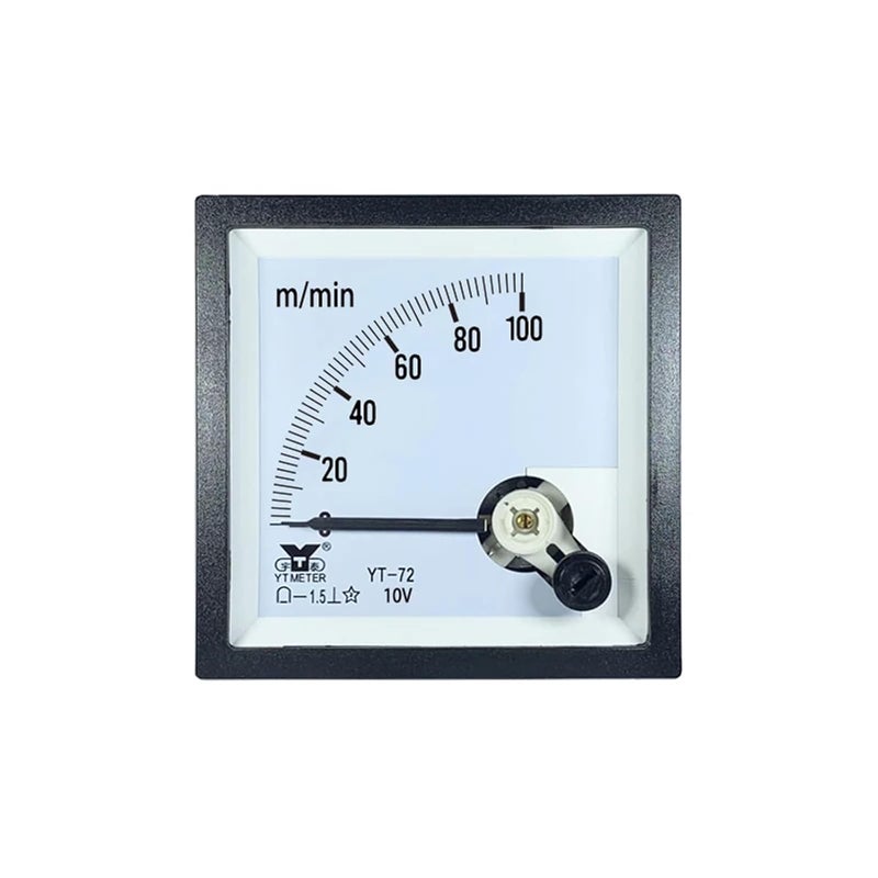 CP72 10V Input Meter Meter 300m/min500 m/min Pointer Voltage Input Inverter BE72 YT72(2500M 10V) - Image 5