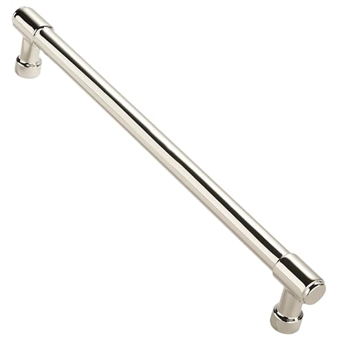 ZAUYX Solid Heavy Duty Jasper Pull Polished Nickel Appliance Pull 18 Inch Cabinet Pulls Extra Long Kitchen Cabinet Handles Cabinet Hardware Kitchen Handles for Drawer Cupboard Handles - Image 1