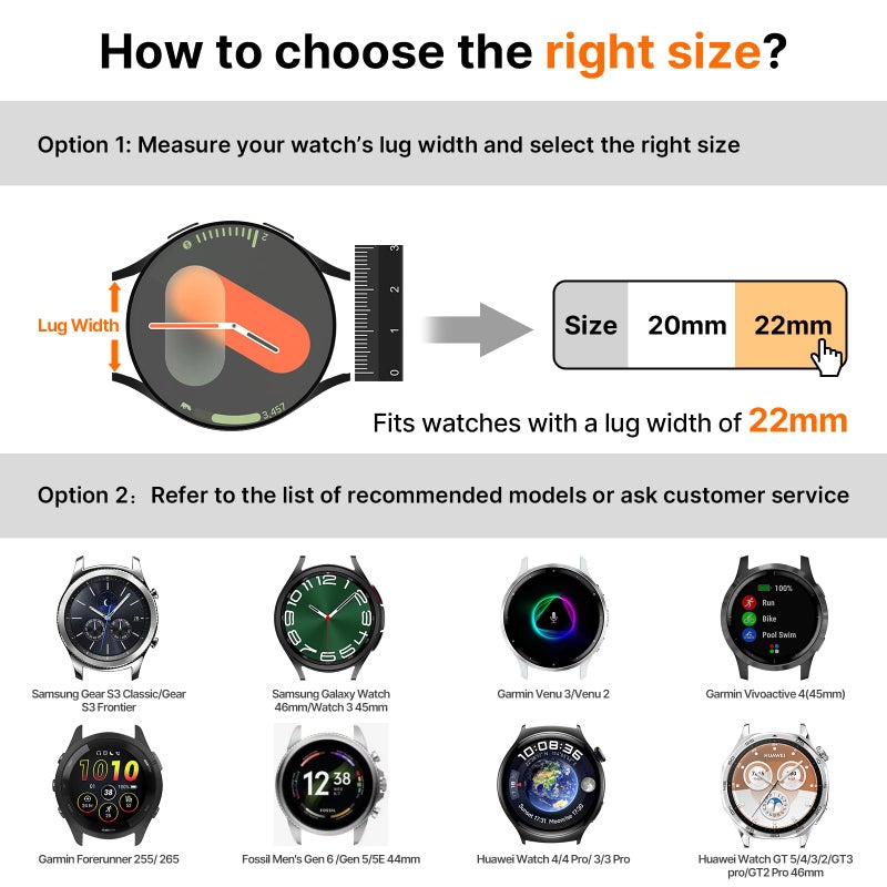 Fullmosa Magnetic Braided Watch Bands - 18mm 20mm 22mm Quick Release Replacement Wristband, Stretchy Nylon Solo Loop Compatible with Traditional and Smartwatches for Men Women(22mm, Starlight+Purple) - Image 5