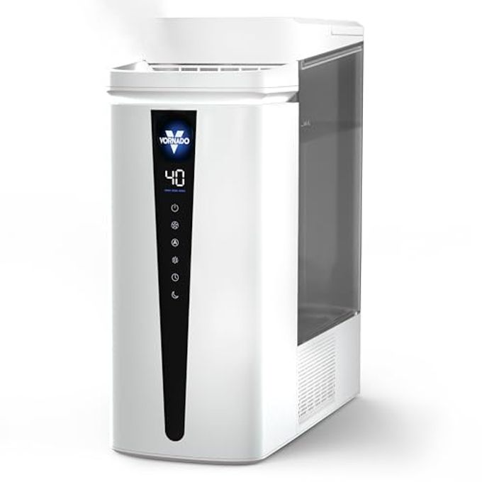 Vornado MISTIC 8 Whole Room Ultrasonic Humidifier, Top-Fill, Aromatherapy, 2-Gallon Tank, 3-Gallon Output, Warm or Cool Mist Humidifier, Automatic Humidity Control, Included Scent Pads - Image 1