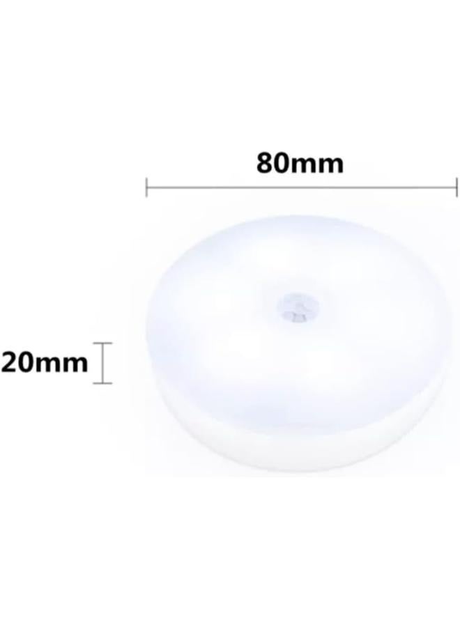 مستشعر حركة 2 في 1 ضوء ليلي ذكي LED يدرج ضوء الغسق إلى الفجر مستشعر توفير الطاقة، إضاءة ليلية LED لغرفة النوم، الحمام، المطبخ،  - Image 2