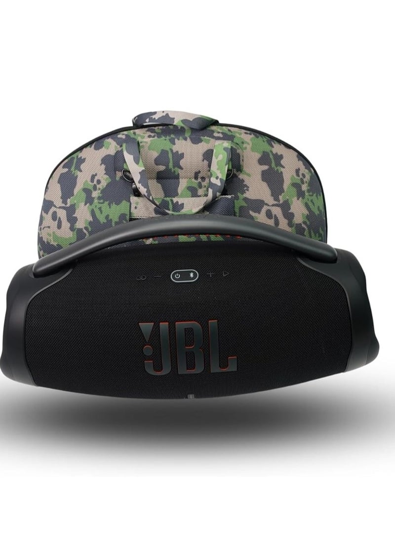 Angry Bull BOOMBOX 3 BAG LEATHER CARRYING BAGS SPEAKER TRAVEL PORTABLE CASE (SQUAD)  - Image 4