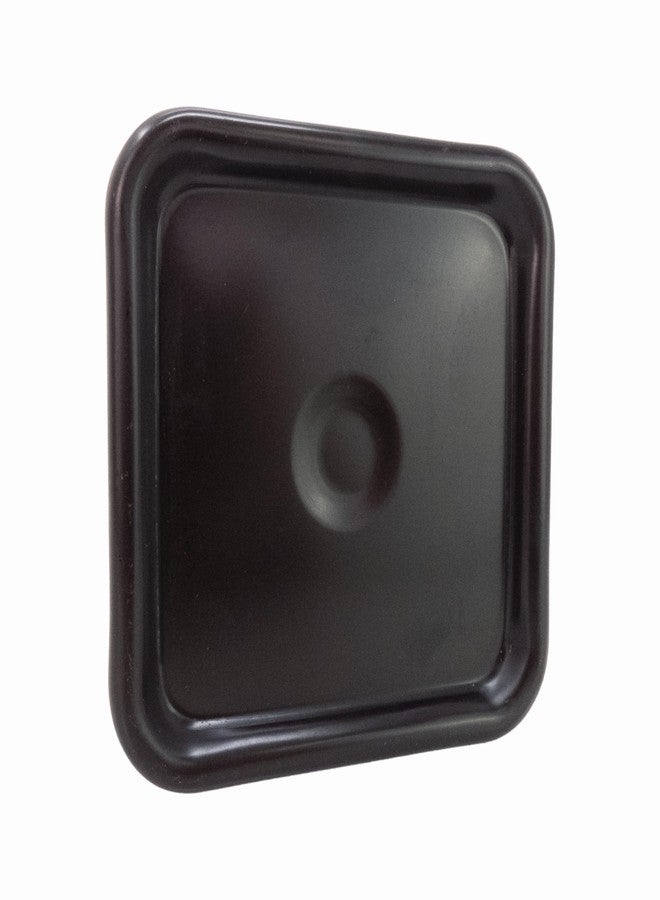 سوفت تاتش أكواب عجلات أثاث ناعمة الملمس مربعة الشكل مقاس 1 3/4 بوصة ذات قاعدة مغطاة بالسجاد، لحماية الأرضيات الخشبية الصلبة، بني/رمادي (عبوة من 12 قطعة) - Image 4