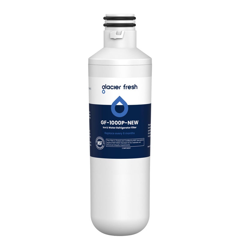 GLACIER FRESH Water Filter LT1000PC Replacement for LG Refrigerator, Compatible with LG LT1000P/PC/PCS, LT1000PC, LT-1000PC, MDJ64844601, ADQ747935 ADQ74793504 Water Filter (1 Pack) - Image 1