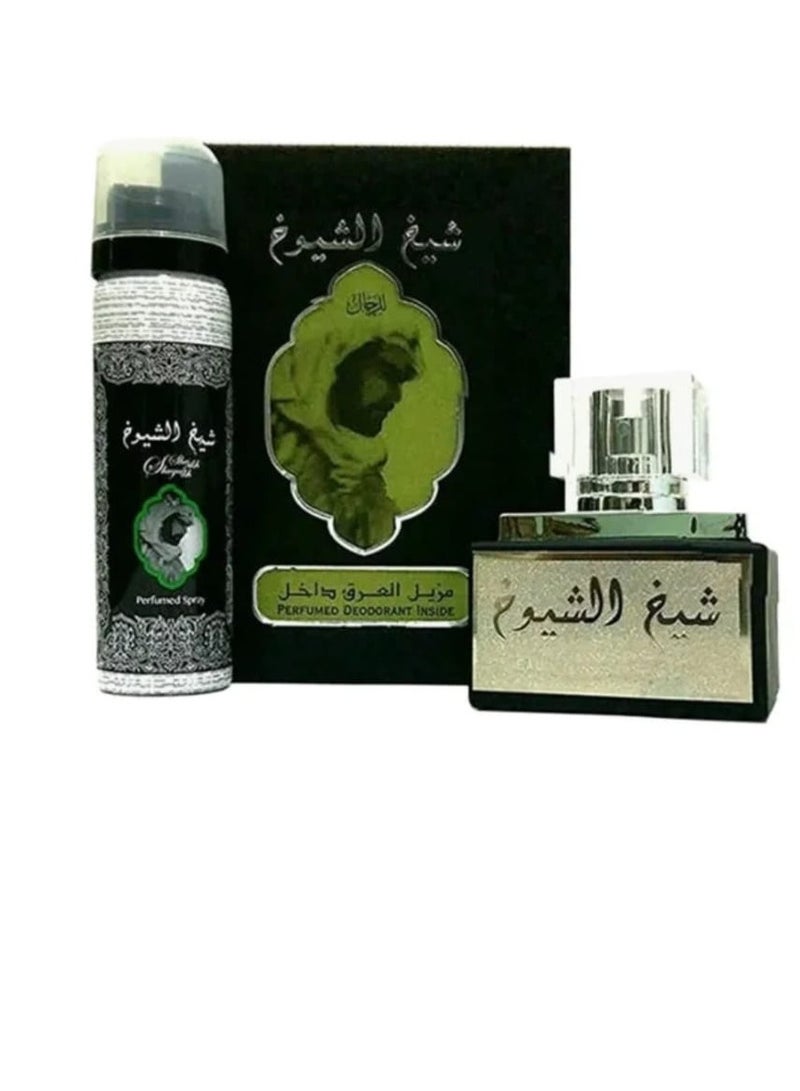 Lattafa Sheikh Al Shuyukh EDP 50ml + Deodorant 50ml