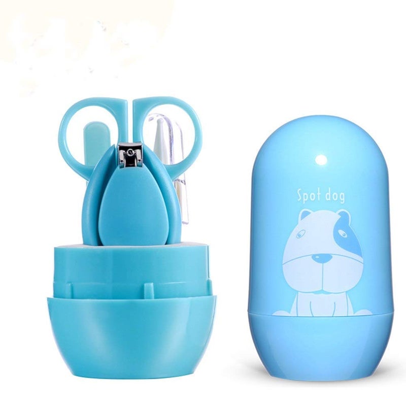 Alya Newborn The Cheeky Kidzz Essential Nail Grooming Manicure Pedicure Kit With Fruit Vegetable Soother Teether and Medicine Dropper Teether (Design 3003), Assorted - Image 5