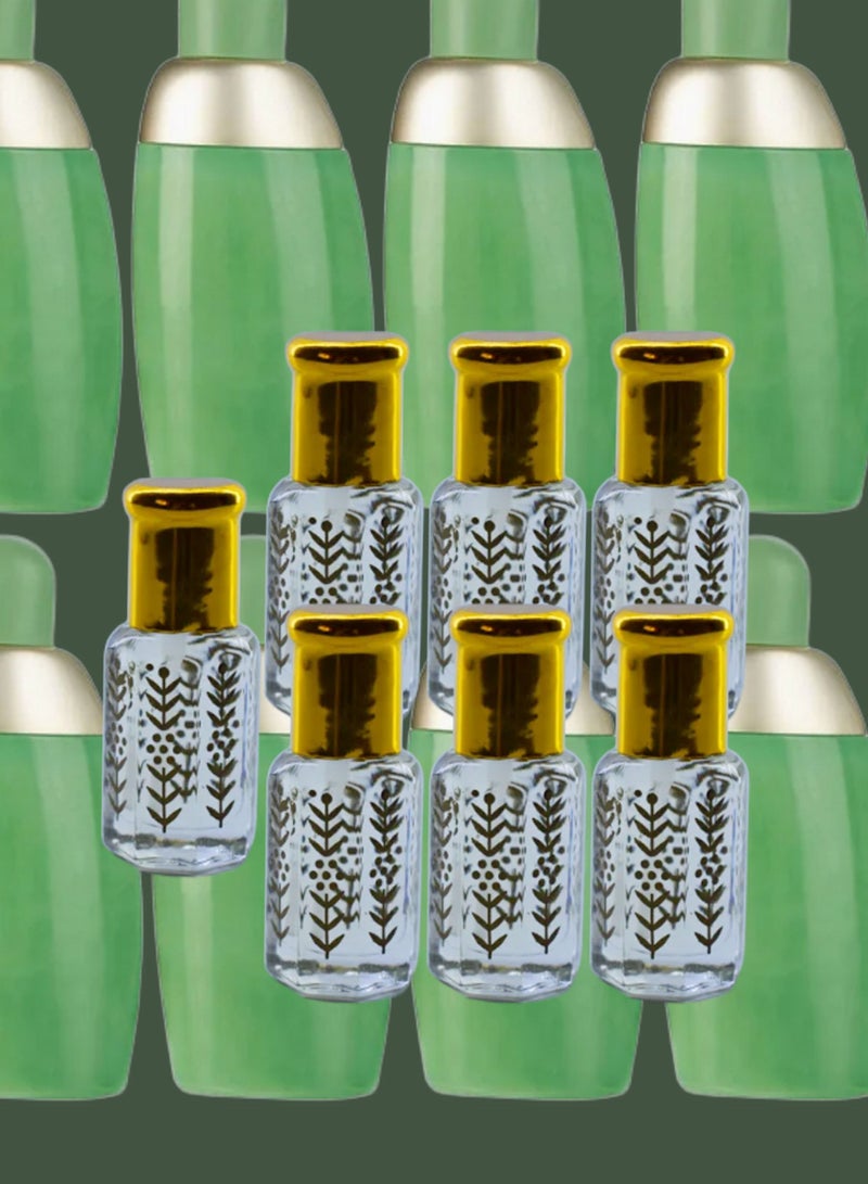 7 Pieces Eden Essential Oil For Women Original Clear 6 Ml