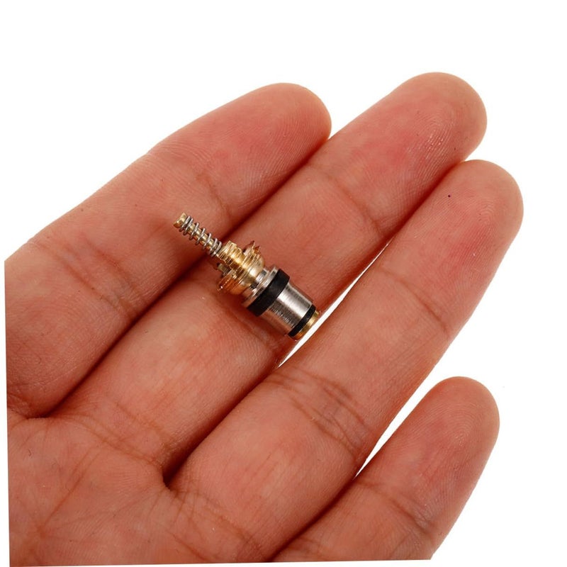 طقم صمامات AC للمركبة 10 قطع من النحاس لصيانة وإصلاح نظام R134a - Image 4