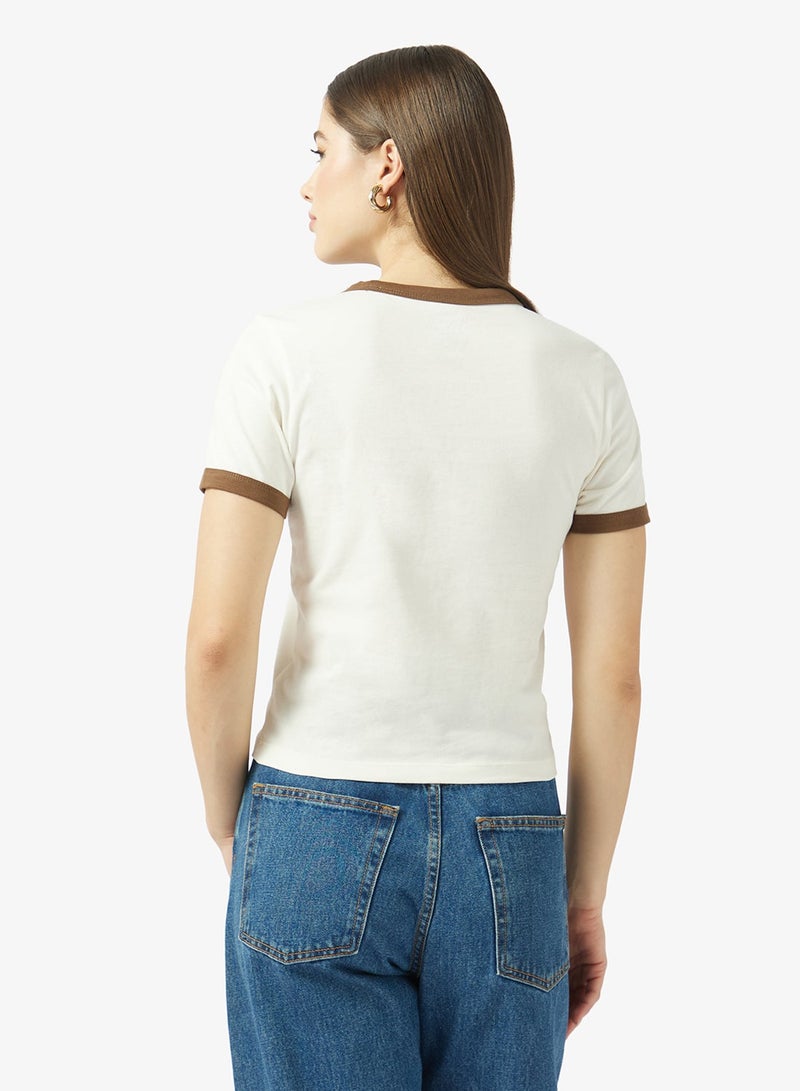 VANS Center Chest Ringer T-Shirt - Image 2