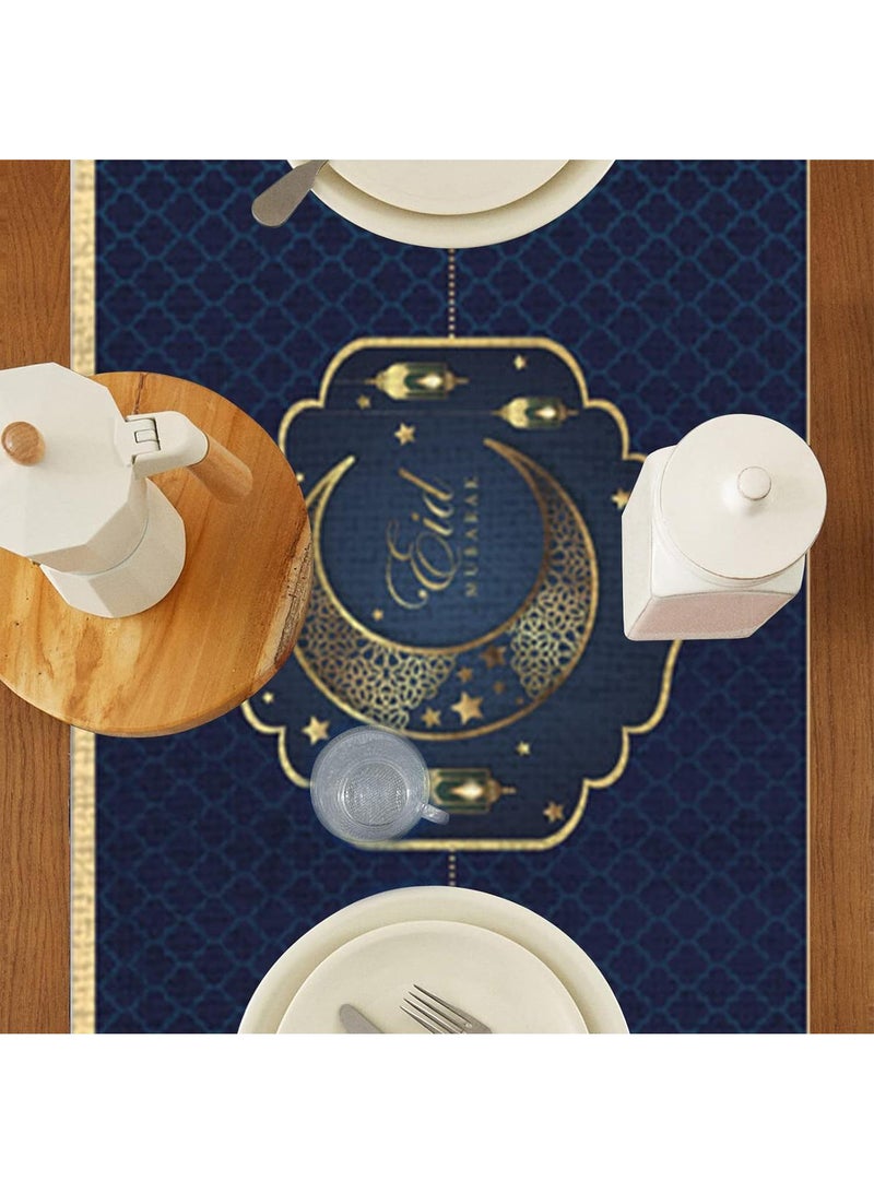 Y&D 41*183cm Decorative Cotton And Linen Table Print Tablecloth - Image 5