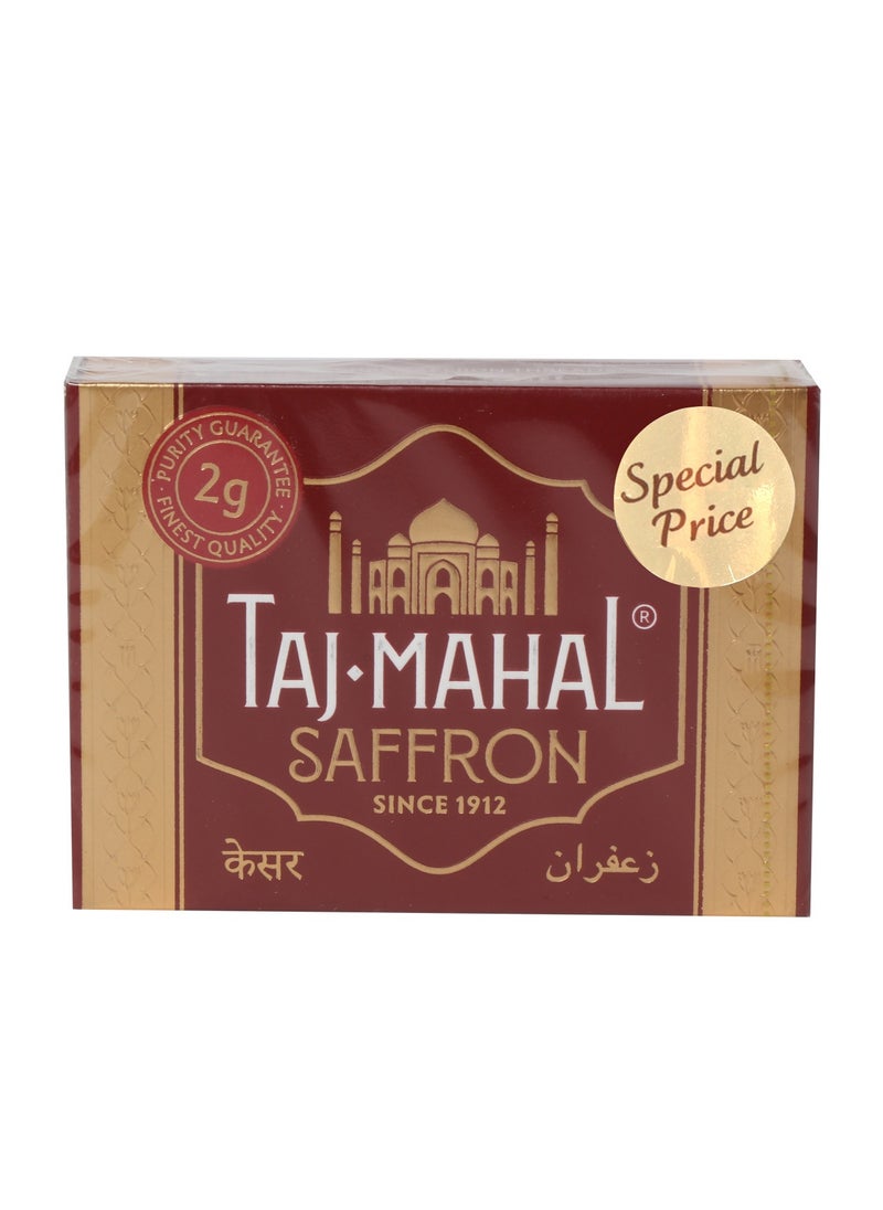 Taj Mahal Whole Saffron 2g 