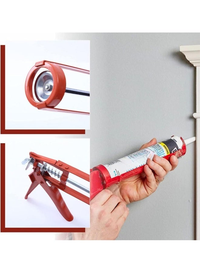 Biella Silicone Glue Gun With Durable Construction, Easy-To-Use Design, And Comfortable Grip For Precise Application Of Sealants And Adhesives - Image 4