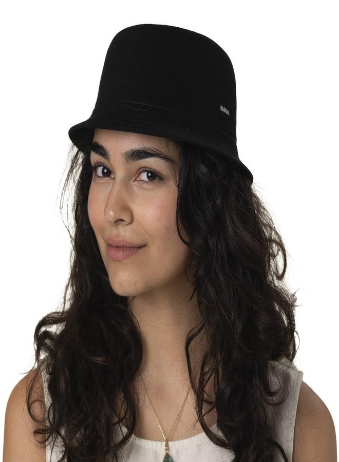 Kangol Bamboo Mowbray Pork Pie Hat for Men and Women, Medium, Black - Image 2
