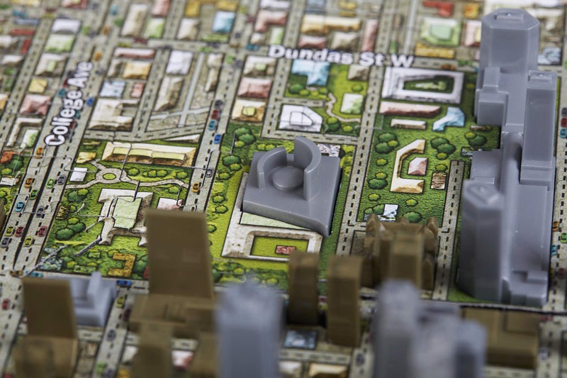 4D Cityscape Toronto, Canada Puzzle - Image 5