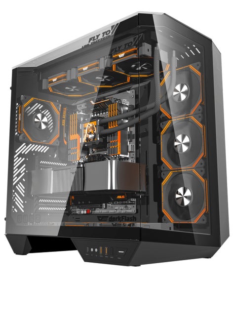 FIRST WAVE HyperLoop Workstation PC - 14th Gen intel i9-14900KS, 128GB DDR5 RAM, Nvidia RTX4060 8GB Graphic, 1TB NVMe SSD+1TB SDD,Win11 Pro, 2Year Warranty - video editing, 3D Modeling, Deep Learning