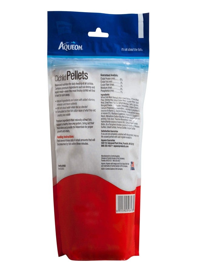 Aqueon Cichlid Food Medium 7.5 Ounces - Image 2