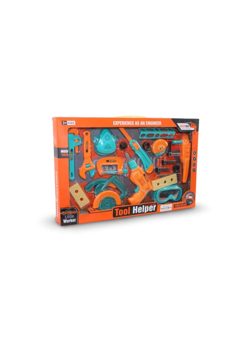 Little Worker Tool Helper Toy Set - Image 1