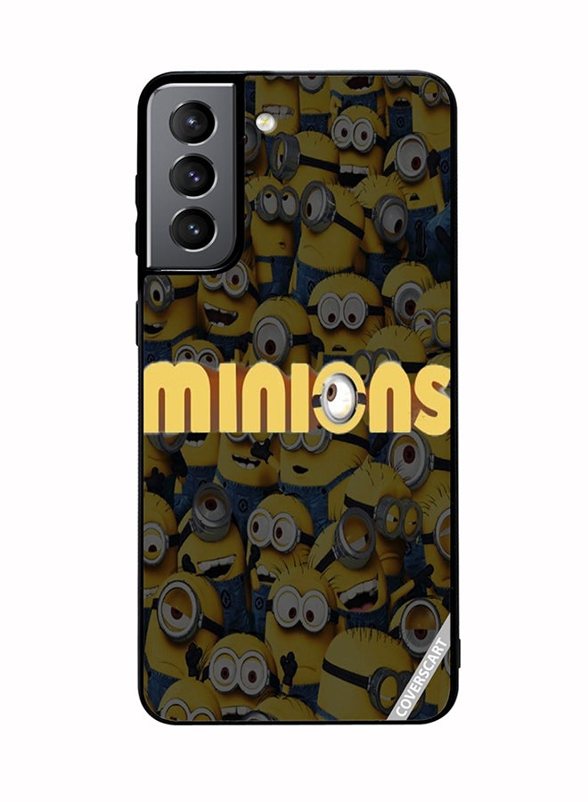 COVERSCART Protective Case Cover For Samsung Galaxy S21 5G Minions Design Multicolour