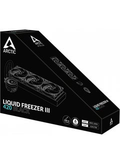 Arctic Liquid Freezer III 420 Multi Compatible All-In-One CPU Water Cooler  - Image 4