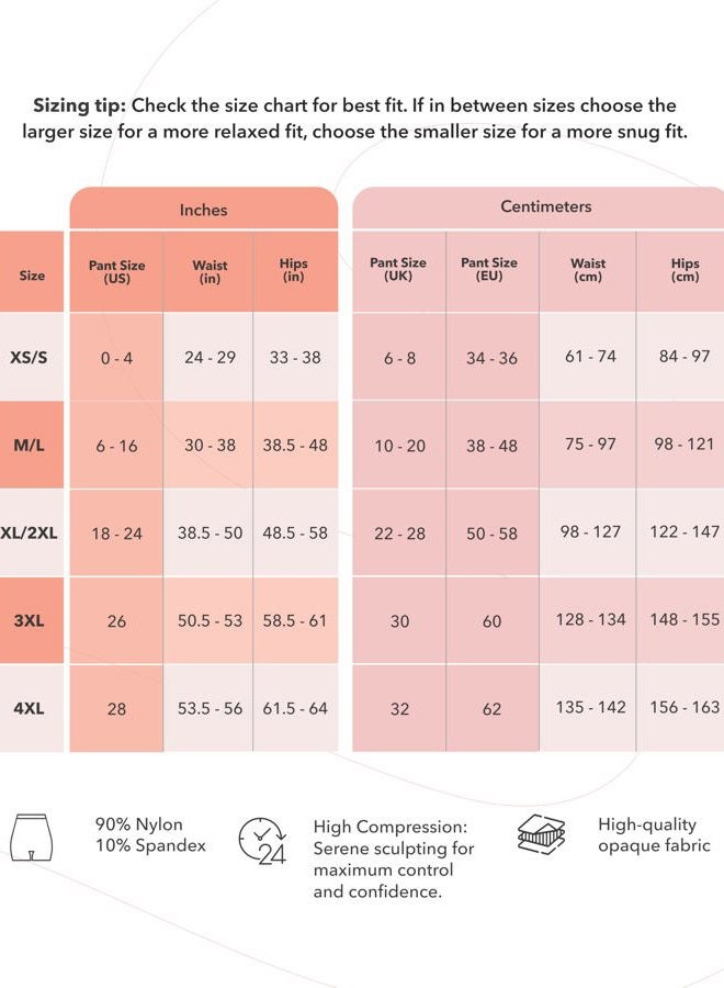 Shapermint High Waisted Body Shaper Shorts Shapewear for Women Tummy Control Thigh Slimming Technology, Latte, 4X-Large Plus - Image 3