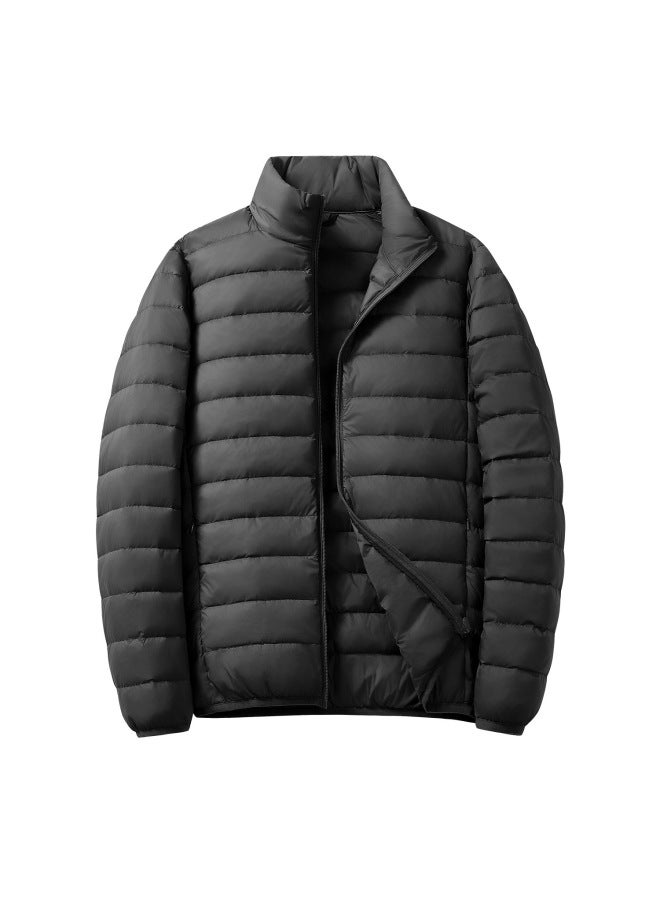 Women's Lightweight Down Jacket Winter Warm Long-sleeved 80 White Duck Down Couple's Coat Outdoor Sports Jacket