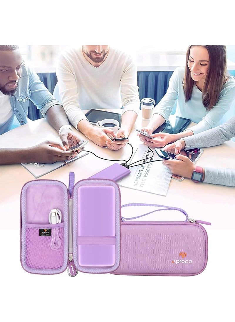 Aproca Aproca Purple Hard Travel Storage Case for RGVOTA Portable Charger 38800mAh Power Bank  - Image 4