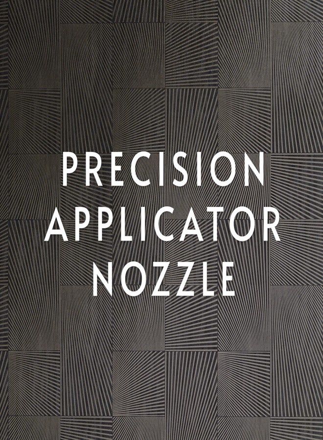 رومان لاصق إصلاح اللحامات ROMAN - مانع تسرب لتمزقات ورق الحائط والحواف المترهلة أو المتداخلة - أبيض، أنبوب 3 أونصة مع فوهة تطبيق - Image 3