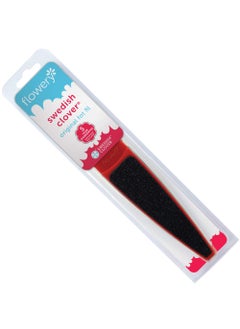 Flowery Flowery Original Swedish Clover Red Foot File Pedicure Foot Scrubber 60100 Grit  RED 