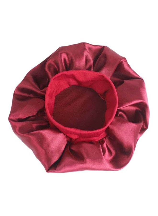 NIBEMINENT Hair Cover Bonnet Sleep Cap Red - Image 3