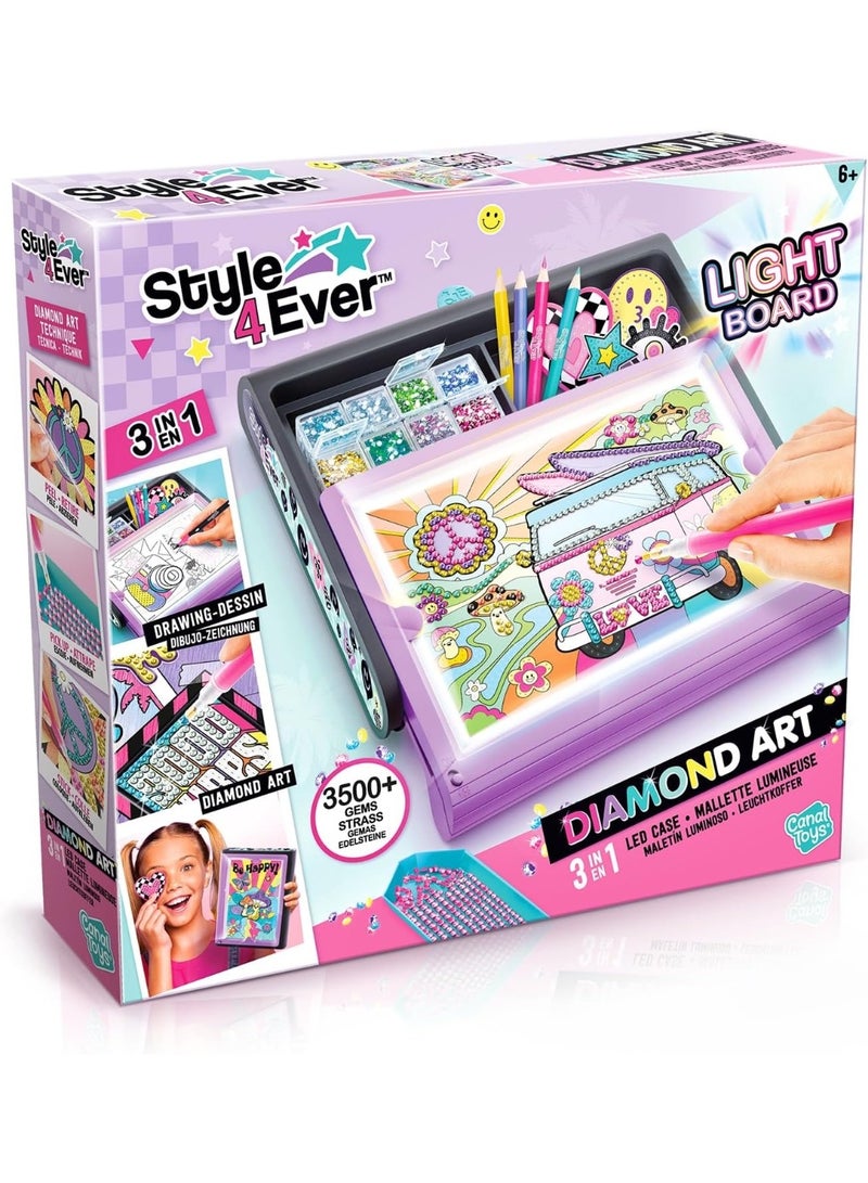 Style 4 Ever Diamond Art 3-in-1 LED Case - Image 1