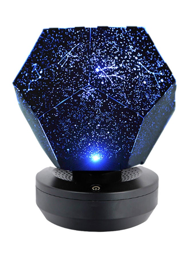 إسكدنيا Fun With LED Night Light Starry Sky Projection Lamp Blue Black 13.9*8.4*13.9cm - Image 1