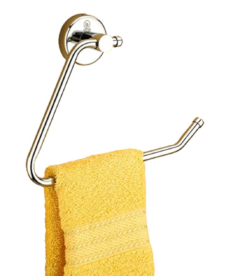 iSTAR Stainless Steel Chrome Finish Towel Ring Holder Napkin Stand for Bathroom Towel Napkin Ring Pack of 1