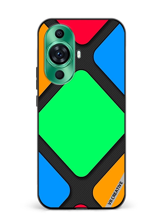 VR CREATIVE Protective Case Cover For Huawei nova 11 Ultra Abstract Design Multicolour - Image 1