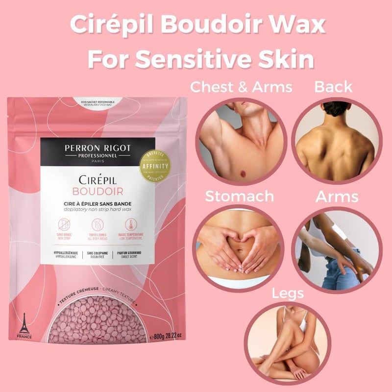 Cirepil Boudoir Hypoallergenic Wax Beads Refill Bag, 800g/28.22oz - Image 3