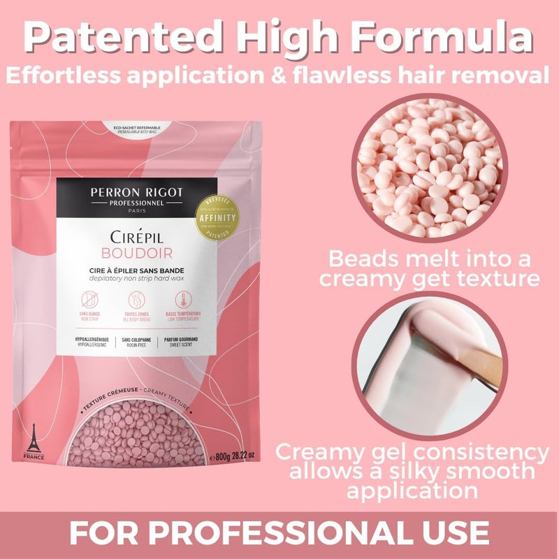 Cirepil Boudoir Hypoallergenic Wax Beads Refill Bag, 800g/28.22oz - Image 5