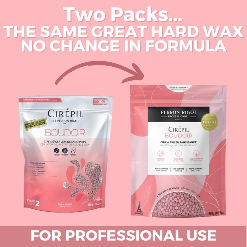 Cirepil Boudoir Hypoallergenic Wax Beads Refill Bag, 800g/28.22oz - Image 2