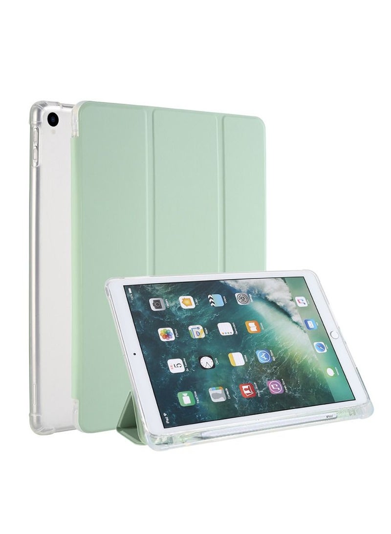 Loquat Protective Sleeve With Pen Slot For Green iPad